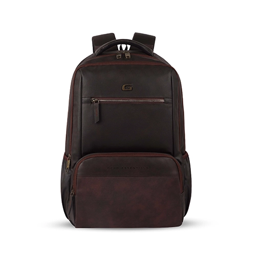 Gear Heritage Faux Leather Laptop Backpack