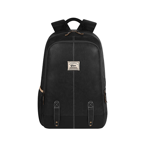 Gear Classic Anti-Theft Faux Leather Laptop Backpack