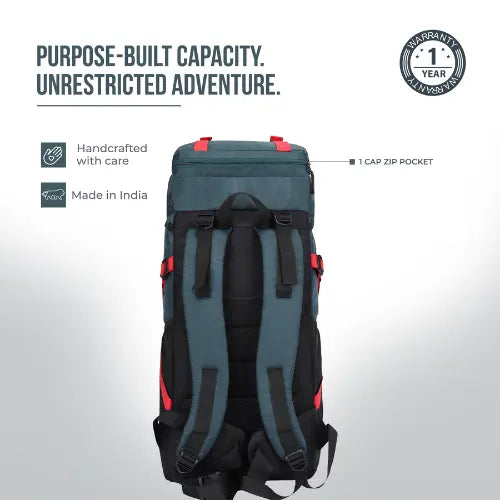 CLIMB RUCKSACK 45L (BLUE-GREY)
