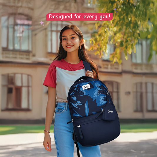 ARIA 19 SB NAVY BLUE Genie ARIA School Backpack